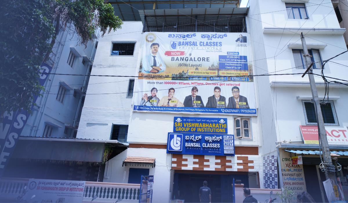 Bansal Classes BTM campus building
